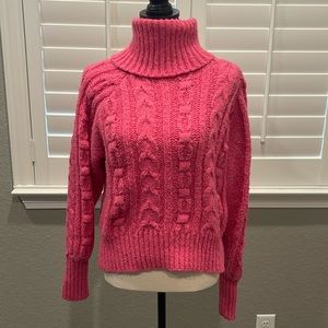 A New Day - Pink Turtleneck Sweater